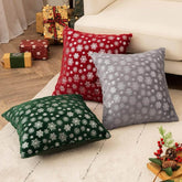 MIULEE Christmas Decorative Soft Plush Faux Wool Pillow Covers (Pack of 2) - Miulee